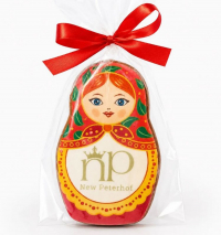 Пряник Матрешка с печатью логотипа 12 см