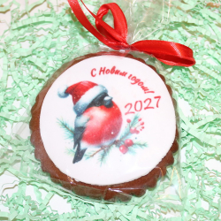 Имбирное печенье Снегирь 2027 10 см